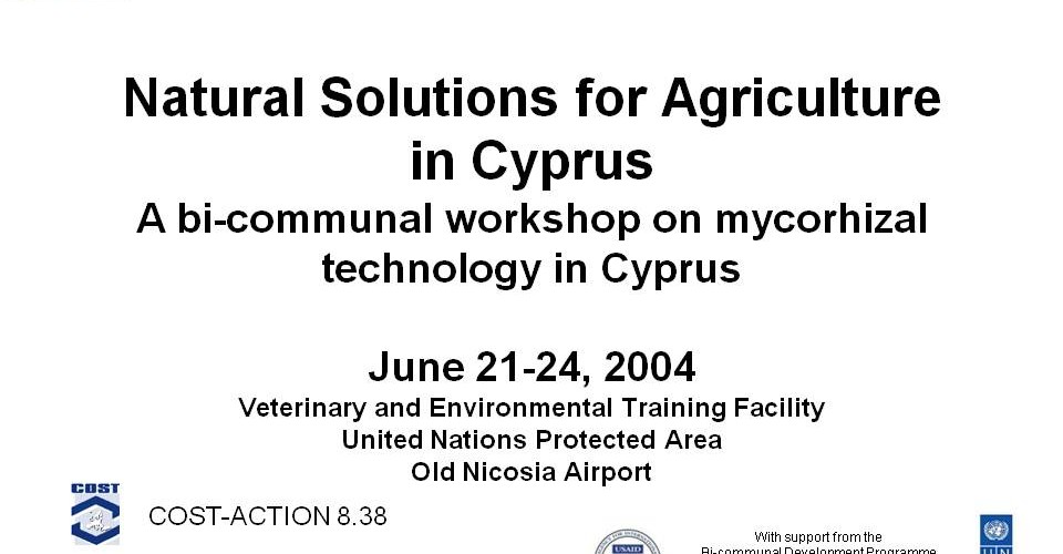Natural Solutions for Agriculture in Cyprus