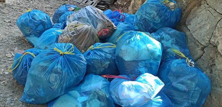 720 kg of trash @ Pediaios River-side cleanup