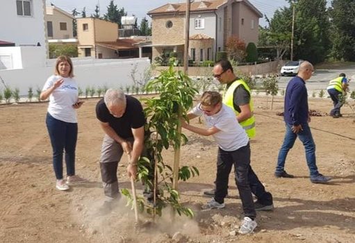 Δελτίο Τύπου: ΑΚΤΗ και Δήμος Γεροσκήπου φύτεψαν 405 δέντρα!